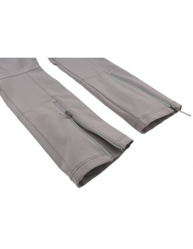 Ladies snowsport softshell bikses ILIA frost gray