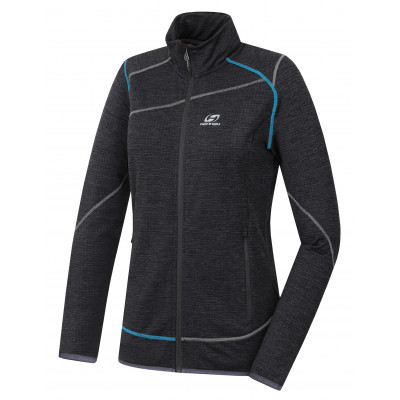 Ladies trekking midlayer DIERY dark gray mel