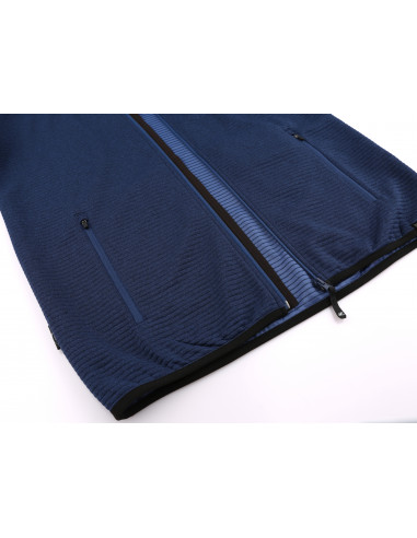 Mens city midlayer SIVAS black iris mel