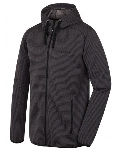 Mens city midlayer SIVAS dark gray mel