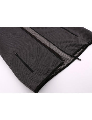 Mens city midlayer SIVAS dark gray mel