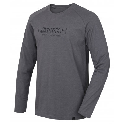 Mens city T-shirt BANTAM steel gray mel