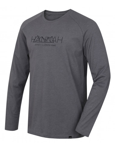 Mens city T-shirt BANTAM steel gray mel