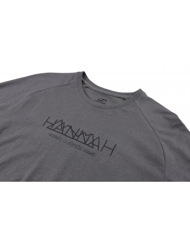 Mens city T-shirt BANTAM steel gray mel