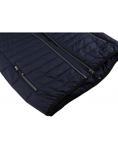 Mens insulated city jacket EDISON black iris