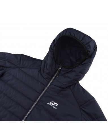 Mens insulated city jacket EDISON black iris