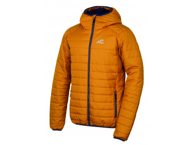 Mens insulated city jacket EDISON golden yellow