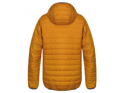 Mens insulated city jacket EDISON golden yellow