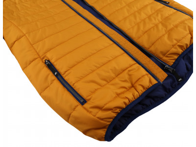 Mens insulated city jacket EDISON golden yellow