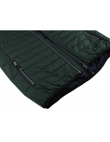 Mens insulated city jacket EDISON scarab