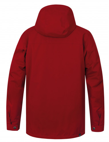 Mens insulated city jacket FRANK sun-dried tomato