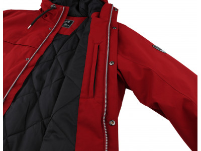 Mens insulated city jacket FRANK sun-dried tomato