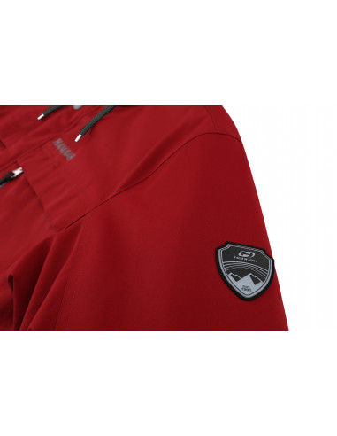 Mens insulated city jacket FRANK sun-dried tomato