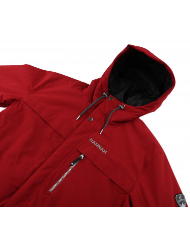 Mens insulated city jacket FRANK sun-dried tomato