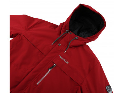 Mens insulated city jacket FRANK sun-dried tomato