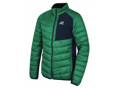 Mens insulated jacket REVEL jolly green/midnight navy