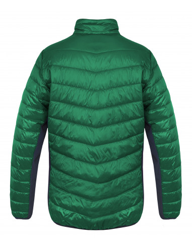 Mens insulated jacket REVEL jolly green/midnight navy