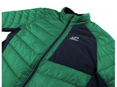 Mens insulated jacket REVEL jolly green/midnight navy
