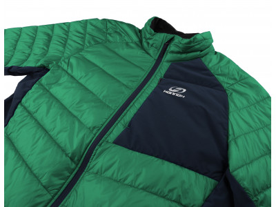 Mens insulated jacket REVEL jolly green/midnight navy
