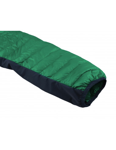 Mens insulated jacket REVEL jolly green/midnight navy