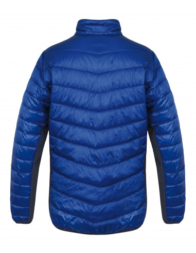 Mens insulated jacket REVEL princess blue/midnight navy