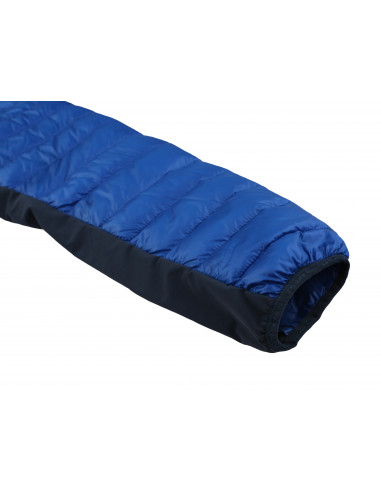Mens insulated jacket REVEL princess blue/midnight navy