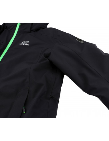 Mens insulated snowsport jacket CALVIN anthracite