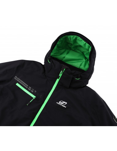 Mens insulated snowsport jacket CALVIN anthracite