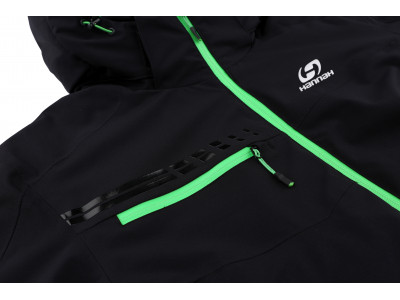 Mens insulated snowsport jacket CALVIN anthracite