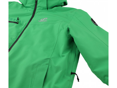 Mens insulated snowsport jacket CALVIN classic green