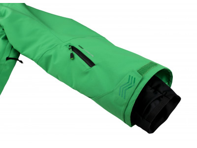 Mens insulated snowsport jacket CALVIN classic green