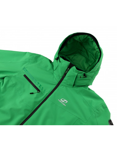 Mens insulated snowsport jacket CALVIN classic green