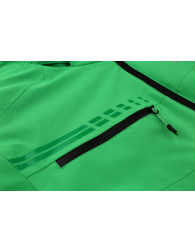 Mens insulated snowsport jacket CALVIN classic green
