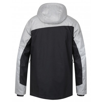 Mens insulated snowsport jacket JURGEN II light gray mel/dark gray mel 2