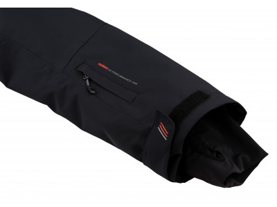 Mens insulated snowsport jacket MARRIM anthracite (orange)