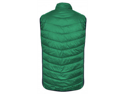 Mens insulated vest STOWE jolly green/midnight navy
