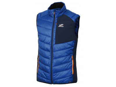 Mens insulated vest STOWE princess blue/midnight navy
