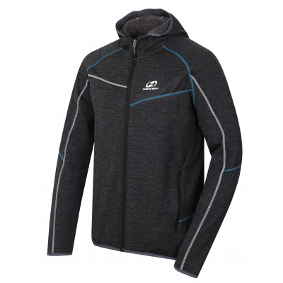 Mens trekking midlayer DERRON dark gray mel