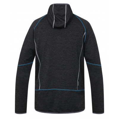 Mens trekking midlayer DERRON dark gray mel 2