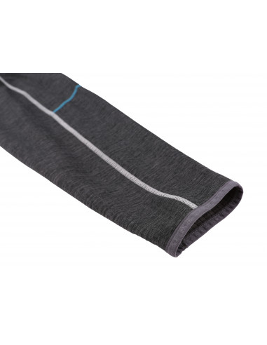 Mens trekking midlayer DERRON dark gray mel