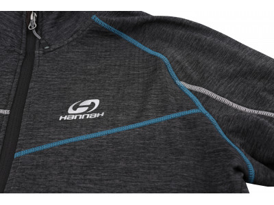 Mens trekking midlayer DERRON dark gray mel