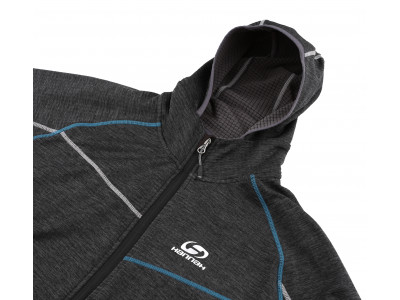 Mens trekking midlayer DERRON dark gray mel