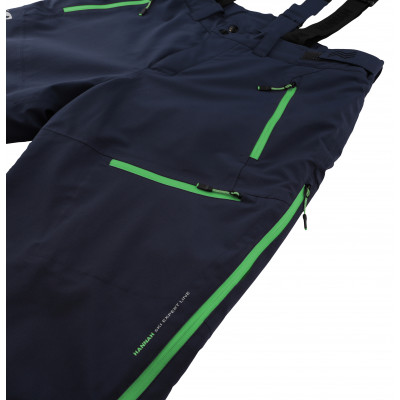 Mens insulated snowsport bikses AMMAR blue nights (green) 2