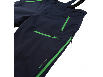 Mens insulated snowsport bikses AMMAR blue nights (green)