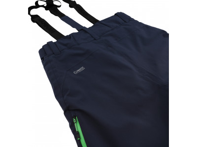 Mens insulated snowsport bikses AMMAR blue nights (green)