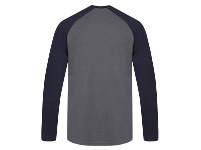 Mens city T-shirt BANTAM steel gray mel/black iris