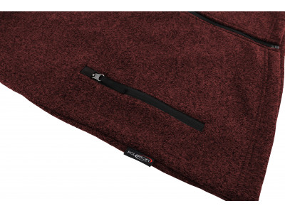 Mens city midlayer BYLLE syrah mel