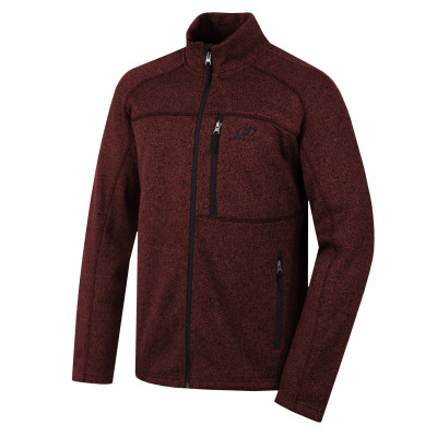 Mens city midlayer BYLLE syrah mel