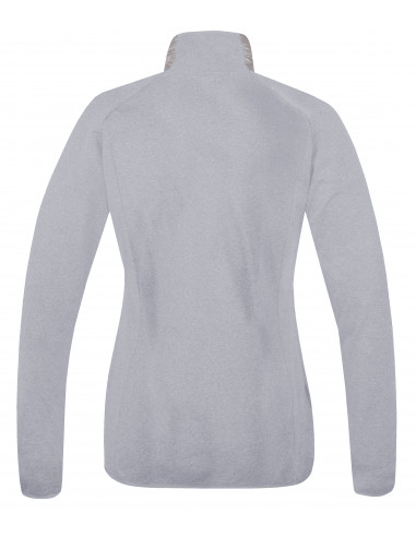 Ladies midlayer EDUN bright white/zinc