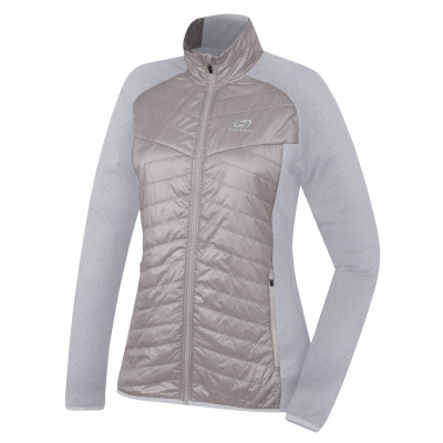 Ladies midlayer EDUN bright white/zinc